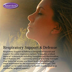 Nature's Secret Respiratory Support & Defense™, 60 Tablets