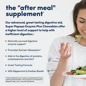 American Health Super Papaya Enzyme Plus Chewable, 360 Chewable Tablets
