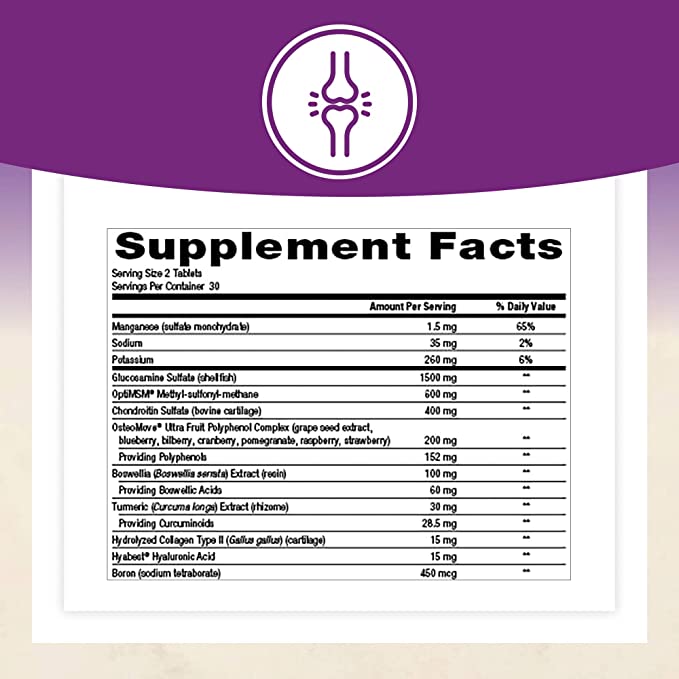 Natural Factors-OsteoMove® Joint Care 60 TAB