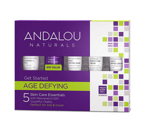 Andalou Naturals Age Defying Get Started 5 Piece Gft Set, 1 Kit
