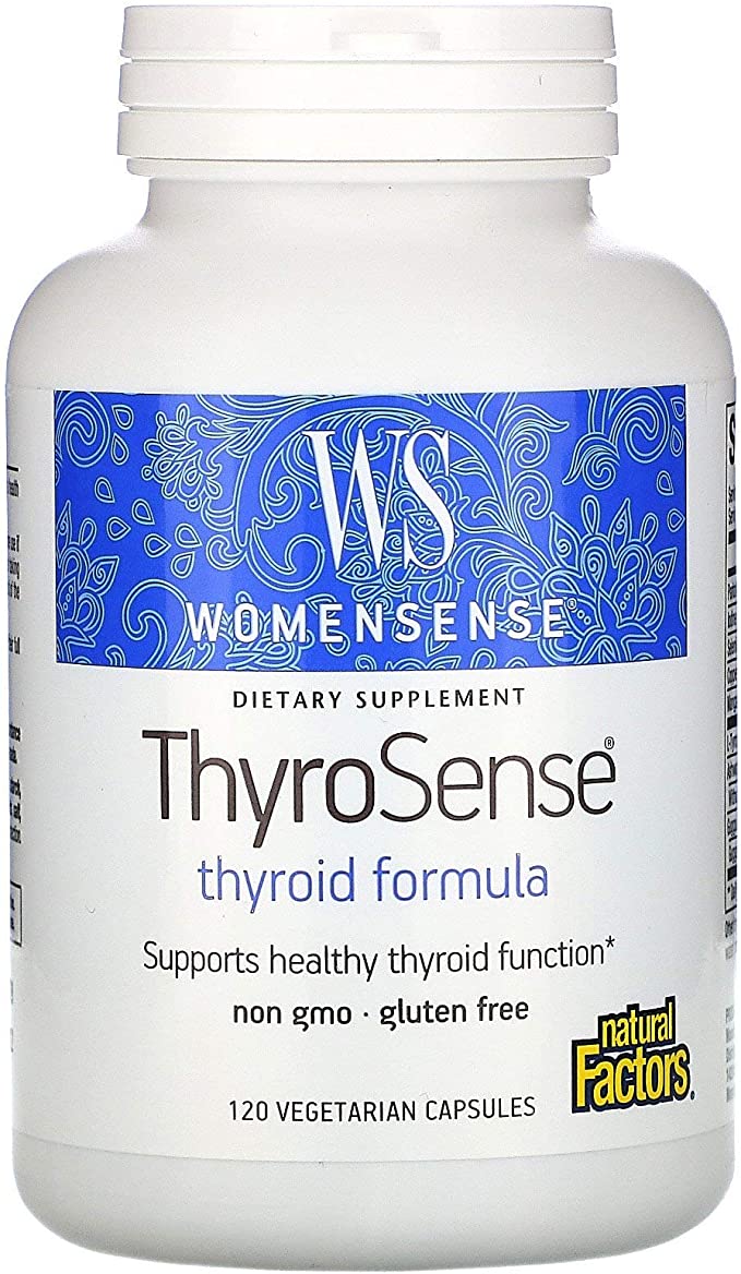 Natural Factors WomenSense ThyroSense®, 120 Vegetarian Capsules