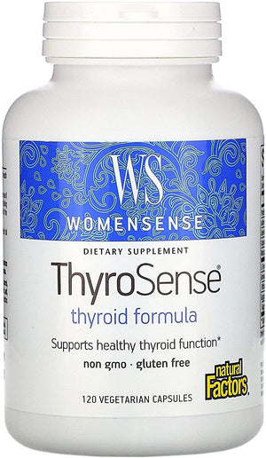 Natural Factors WomenSense ThyroSense®, 120 Vegetarian Capsules