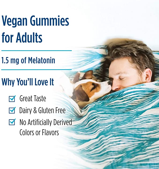 Nordic Naturals Zero Sugar Melatonin Gummies, Raspberry - 60 Gummies - 1.5 mg Melatonin - Great Taste - Restful Sleep, Antioxidant Support - Non-GMO, Vegan - 60 Servings