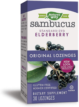 Nature's Way Sambucus Original Lozenges, 30 Lozenges