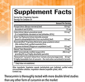 Natural Factors CurcuminRich® Memory Optimizer, 60 Vegetarian Capsules