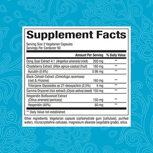 Natural Factors WomenSense™ MenoSense® Dietary Supplement, 180 Vegetarian Capsules