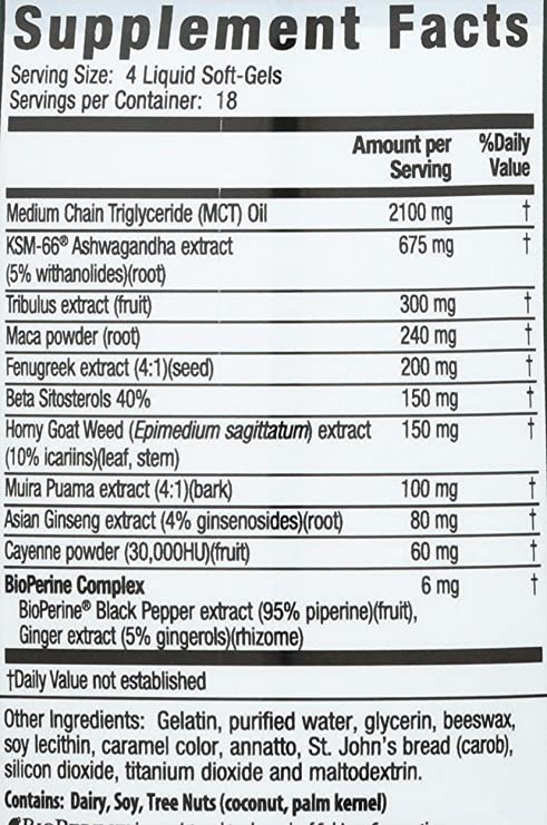 Irwin Naturals Steel Libido Peak Testosterone, 75 Count