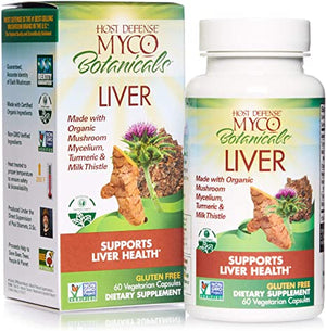 Host Defense MycoBotanicals™ Liver, 60 Vegetarian Capsules