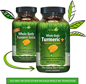 Irwin Naturals Whole-Body Turmeric Extra™, 60 Liquid Softgels