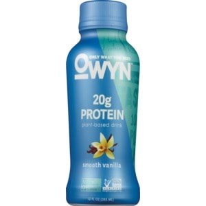 Owyn Protein Shake, Non Dairy, Smooth Vanilla 12 Fl Oz, Protein Powder