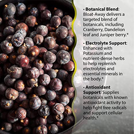 Irwin Naturals Bloat-Away - Water Balance Support - Replenish Electrolytes &amp; Essential Minerals - 60 Liquid Soft-Gels