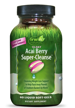 Irwin Naturals 10-day Acai Berry Super-Cleanse 60 liquid soft gels