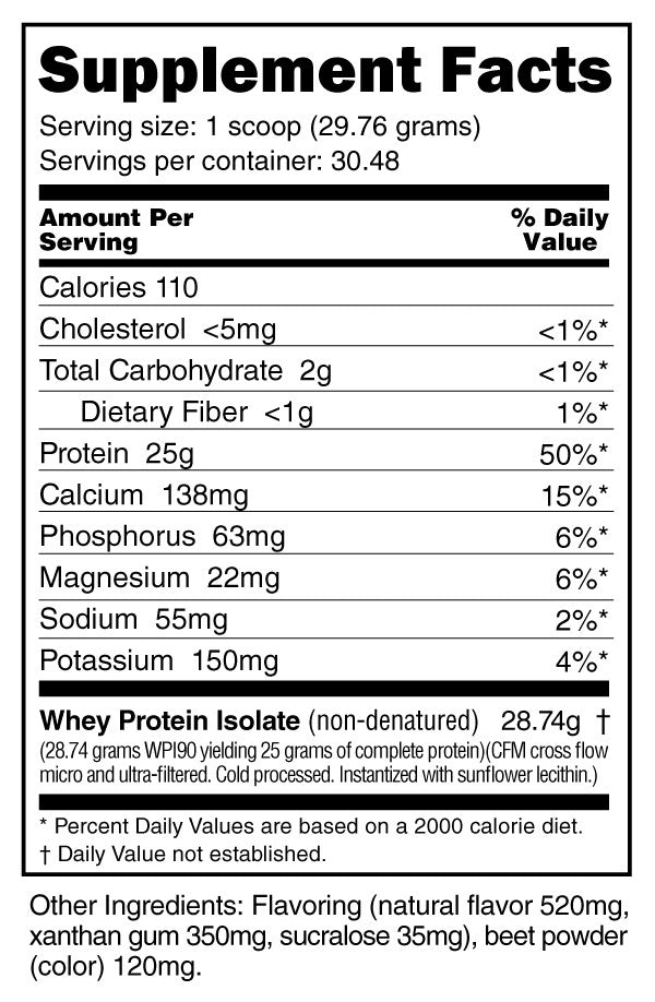 NutraBio 100% Whey Protein Isolate Protein Powder, 25g Protein with Complete Amino Acid Profile, Soy and Gluten Free, Low Carb and Low Calorie Whey Protein Powder, Strawberry Ice Cream, 2 Lbs.