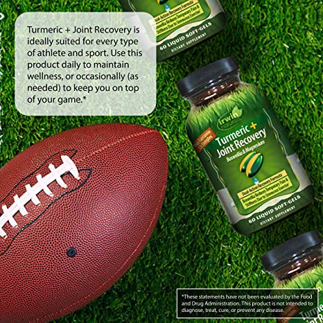 Irwin Naturals Turmeric + Joint Recovery, 60 Liquid Softgels