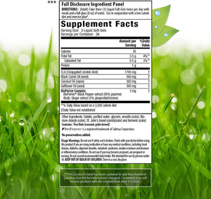 Irwin Naturals C.L.A.Lean Body Fat Reduction™, 80 Liquid Softgels