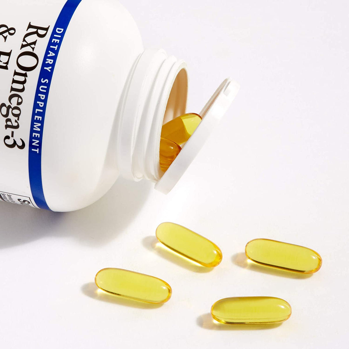 Natural Factors RxOmega-3 and Flax Oil, 120 Softgels