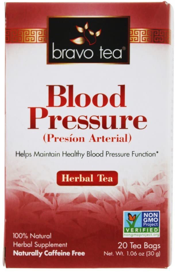 Bravo Tea Blood Pressure Herbal Tea, 20 Tea Bags