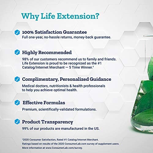 Life Extension Triple Action Blood Pressure, Heart Health Supplement, quercetin, stevia Extract, melatonin, Morning and Night Support, Gluten-Free, Non-GMO, Vegetarian, 60 Tablets