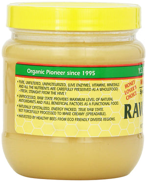 YS Organic Bee Farms - Healthy Honey (Raw), 14 oz