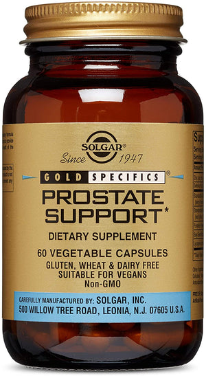 Solgar Prostate Support - 60 Vegetable Capsules - Non-GMO, Vegan, Gluten Free & Dairy Free - 30 Servings