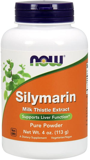 Silymarin Milk Thistle Extract Pure Powder, Supports Liver Function*, 4-Ounce