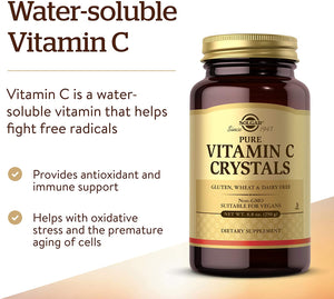 Solgar Vitamin C Crystals, 8.8 oz