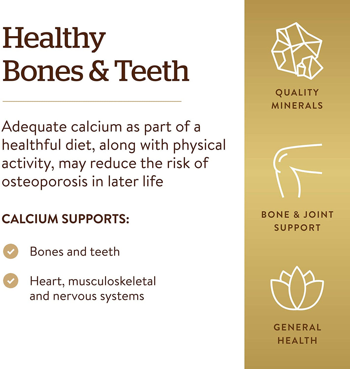 Solgar Chewable Calcium, 500 mg, 120 Wafers