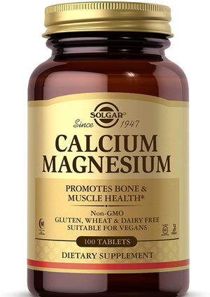 Solgar Calcium Magnesium, 250 Tablets