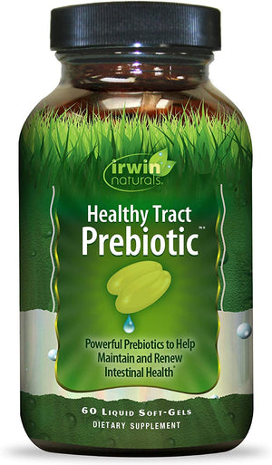 Irwin Naturals Healthy Tract Prebiotic™, 60 Liquid Softgels