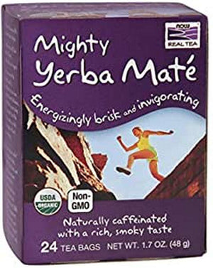 Mighty Yerba Mat, Organic Now Foods 24 Bag