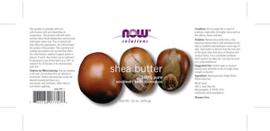 NOW Foods Solutions Shea Butter, 16 oz