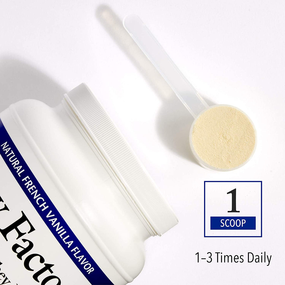 Natural Factors Whey Factors® Natural French Vanilla, 2 lbs