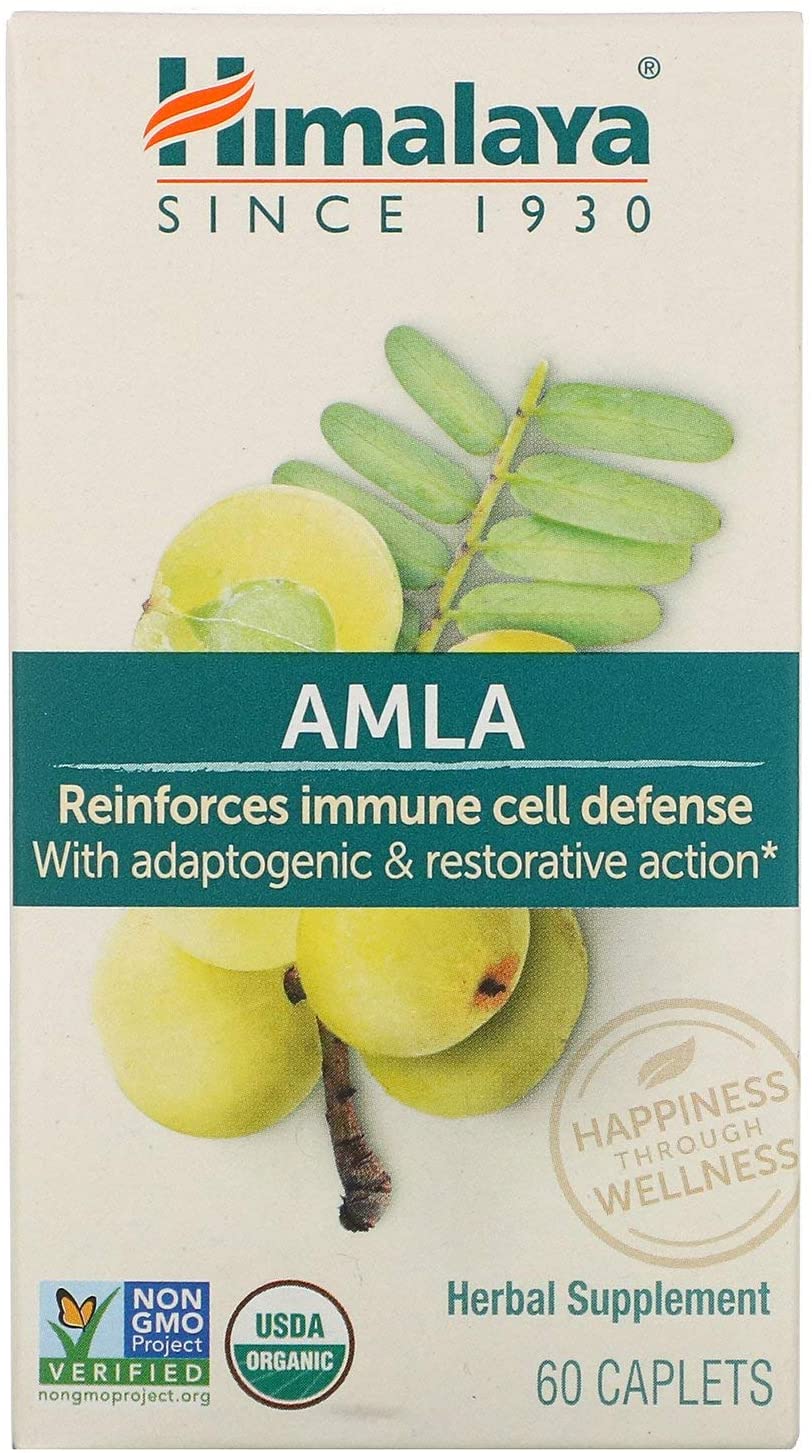 Himalaya Organic Amla, 60 Caplets