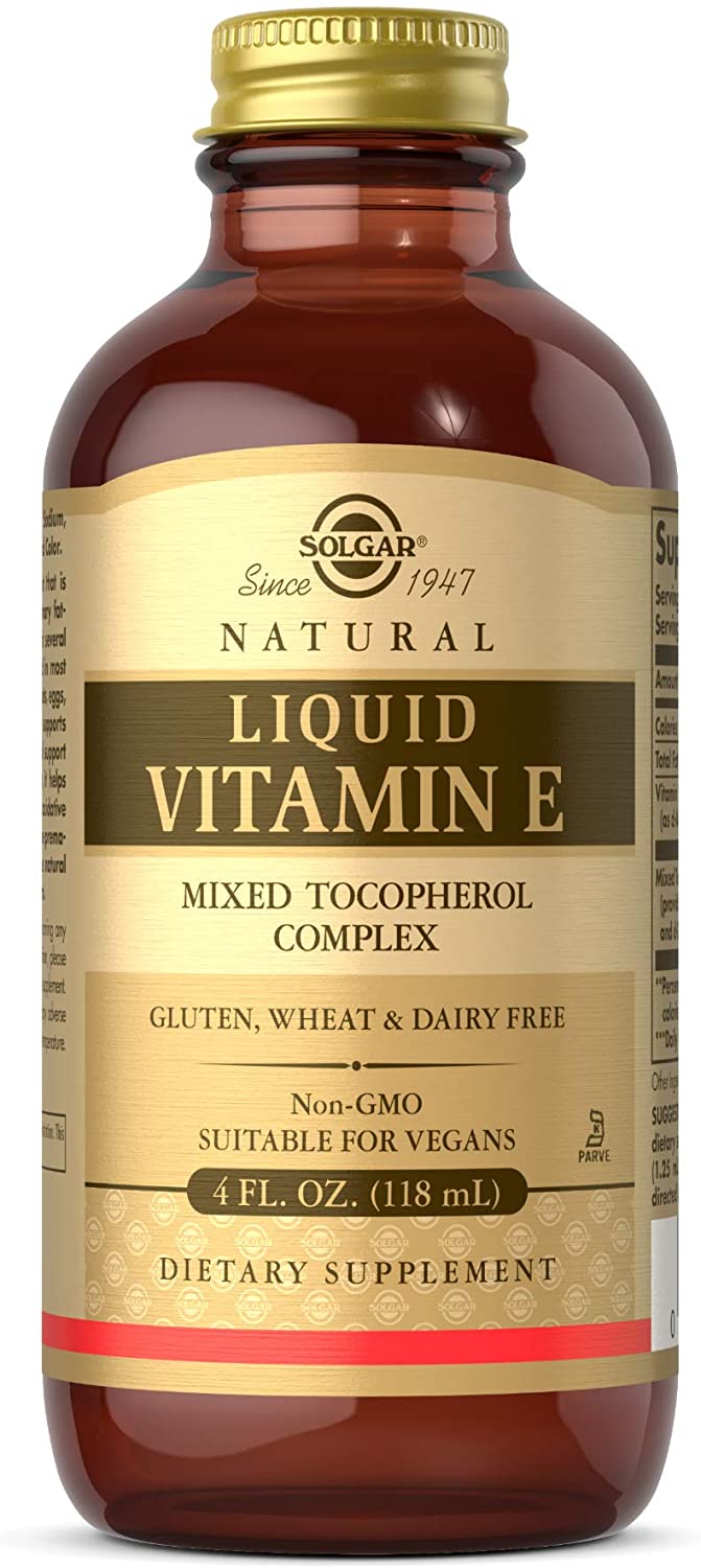 Liquid Vitamin E Solgar Solgar Liquid Vitamin E, 4 fl oz Liquid Vitamin E Solgar Solgar Liquid Vitamin E, 4 fl oz