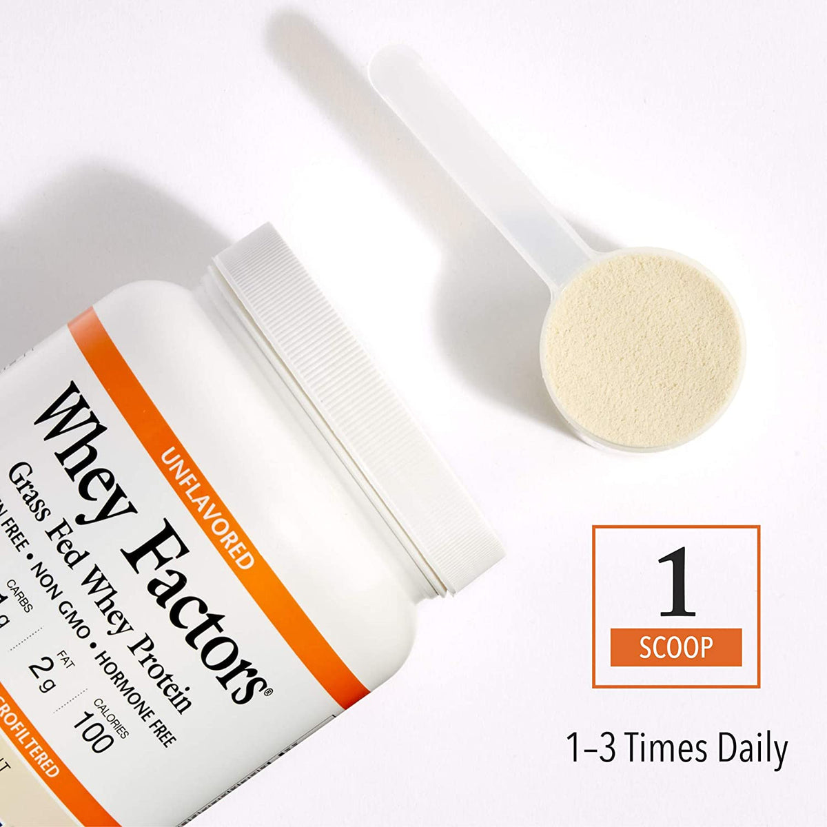 Natural Factors Whey Factors® Unflavored, 12 oz