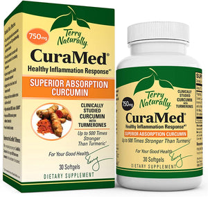 Terry Naturally CuraMed®, 750 mg, 30 Softgels