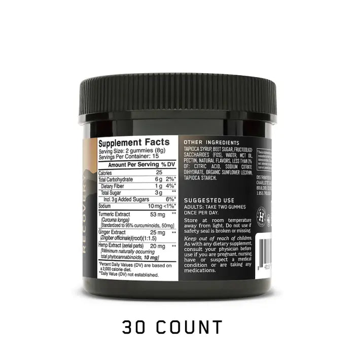 CW - RECOVERY GUMMIES 10mg - 60 gummies