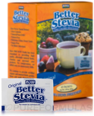 Now Foods Better Stevia Packets 45/Box