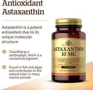 Solgar Astaxanthin, 10 mg, 30 Softgels