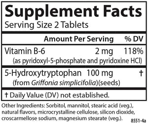 Carlson Healthy Mood 5-HTP Elite Natural Raspberry, 100 mg, 120 Tablets