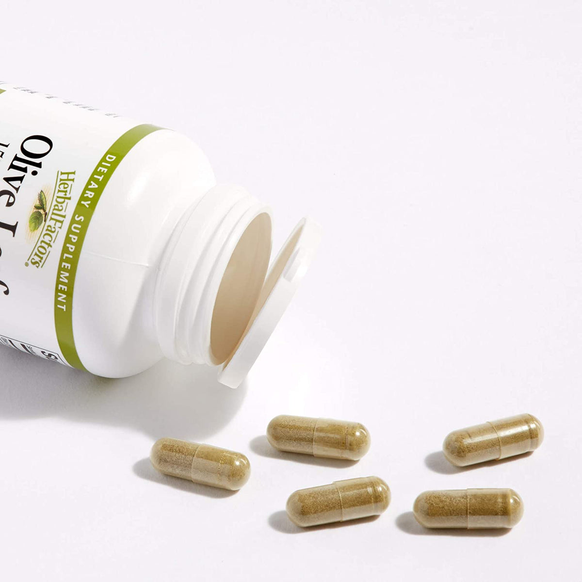 Natural Factors Olive Leaf Extract, 500 mg, 60 Capsules