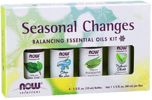 NOW Foods Seasonal Changes Balancing Essential Oils Kit, 1 Kit