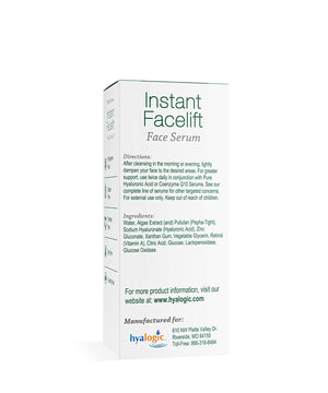 Hyalogic Episilk™ Instant Facelift Face Serum, 1 fl oz