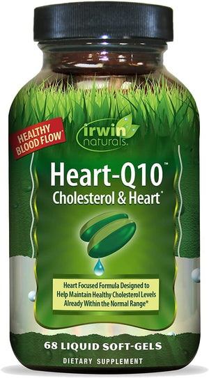 Irwin Naturals Heart-Q10 Cholesterol & Heart 68ct