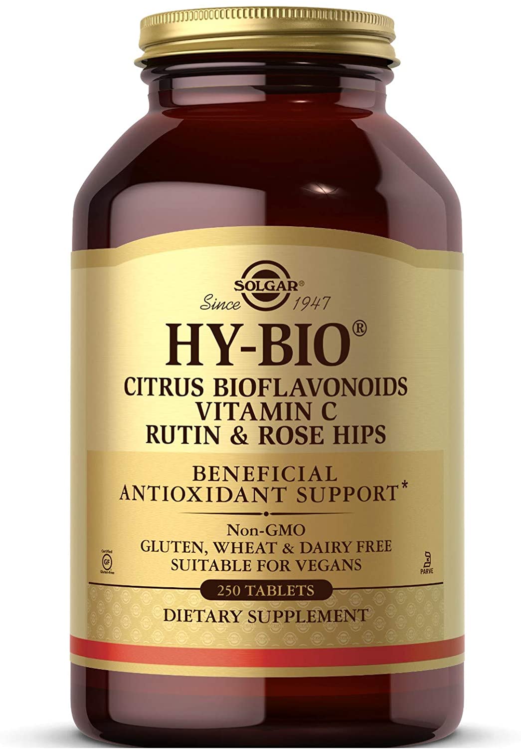 Solgar Hy-Bio® Antioxidant Support, 250 Tablets