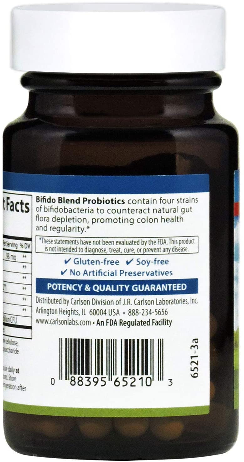 Bifido Blend 50+ Probiotics 25 Billion Cfu 30 Veg Capsules