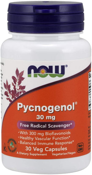 Now Foods, Pycnogenol 30Mg, 30 Capsules