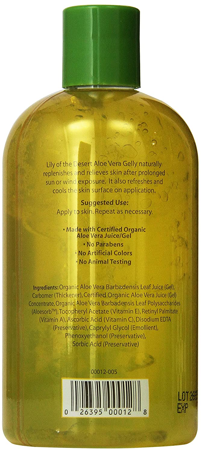 Lily of the Desert: Aloe Vera Gelly, 12 oz