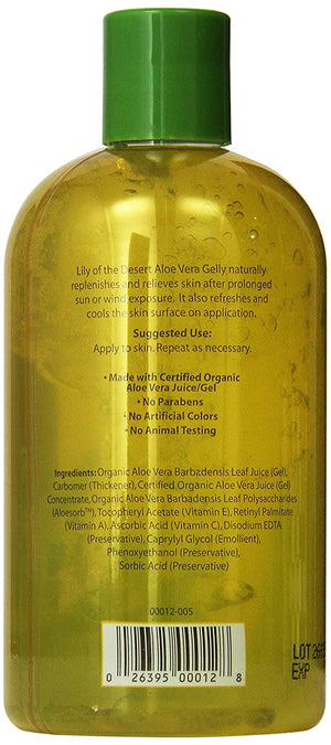 Lily of the Desert: Aloe Vera Gelly, 12 oz