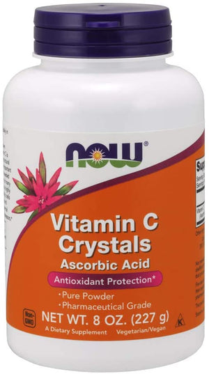 NOW Foods Vitamin C Crystals, 8 oz